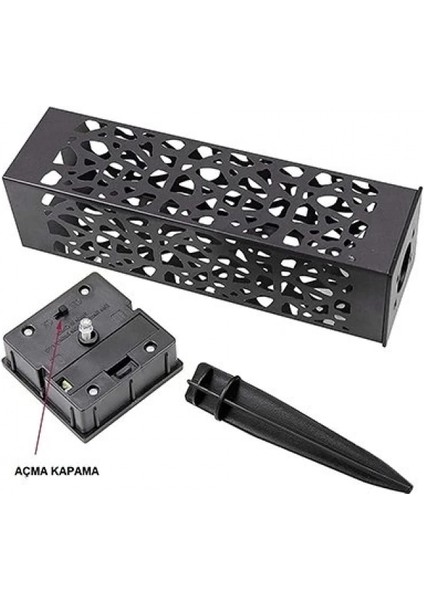 Dekoratif Solar Güneş Enerjili Bahçe Aydınlatması Yürüyüş Yolu Seti ( 8 Adet ) modelleri