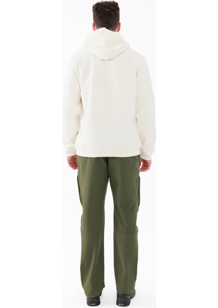 Oliver Erkek Kapüşonlu Sıfır Yaka Sweatshirt Beyaz