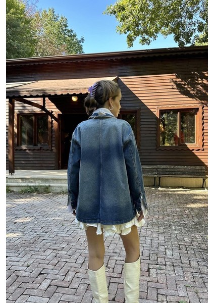 Mavi Vintage Kot Ceket fırsatları