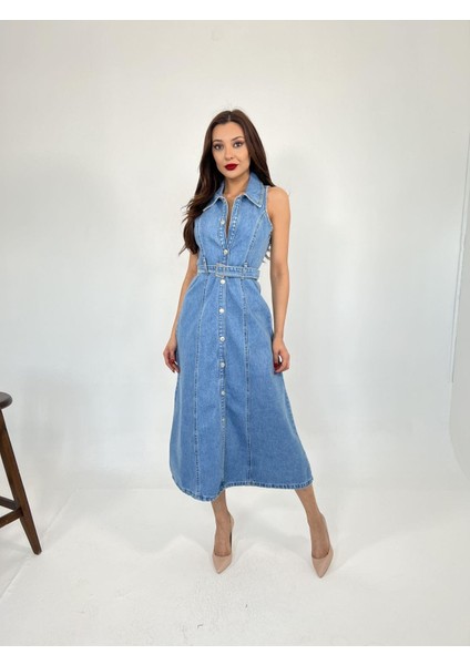 6969 Kot Elbise-Mavi fiyatları