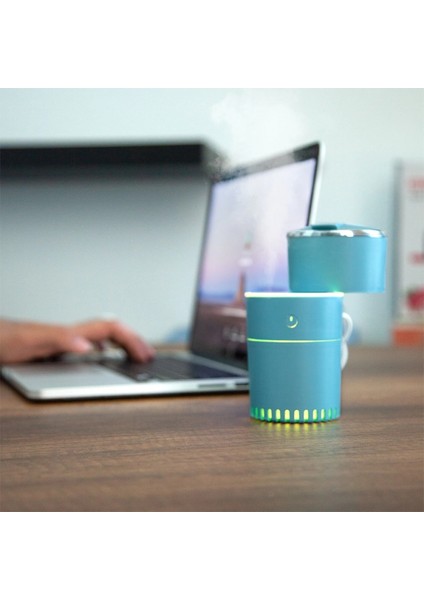 Lattice Ortam Nemlendirme ve Dezenfektan Buhar Makinesi (Mavi) USB