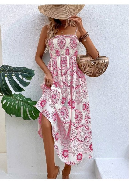 Dijital Baskılı Elbise