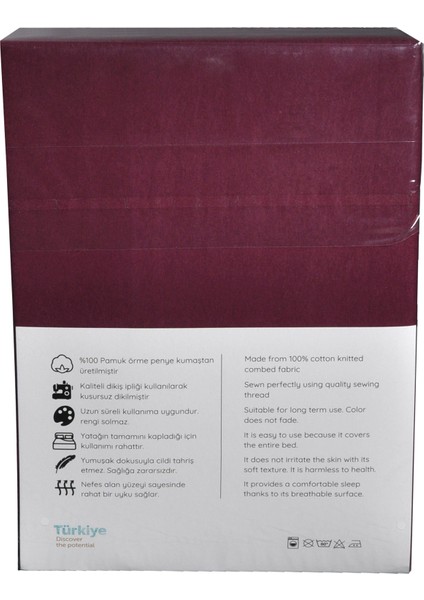 %100 Pamuk Penye Yatak Çarşafı (Lastıklı - Fıtted - Cift Kisilik - Tek Kisilik - Battal Boy) modelleri