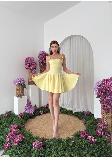 Clara Askılı Mini Elbise modelleri