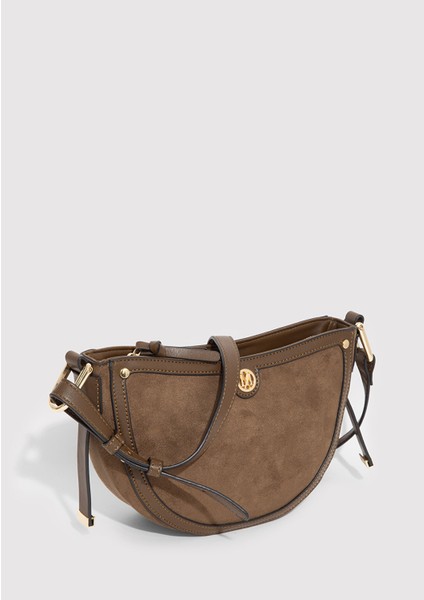 Suni Süet Haki Çapraz Çanta 1913385-82048
