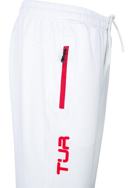 Dicle Milli Takım Tek Alt Beyaz