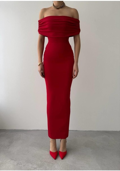 Athena Sırt Dekoltelielbise