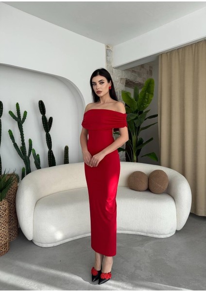 Athena Sırt Dekoltelielbise