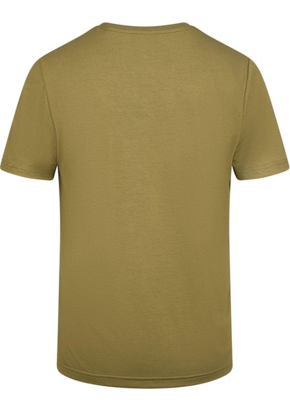 Winson Erkek Viloft Sıfır Yaka T-Shirt Yeşil