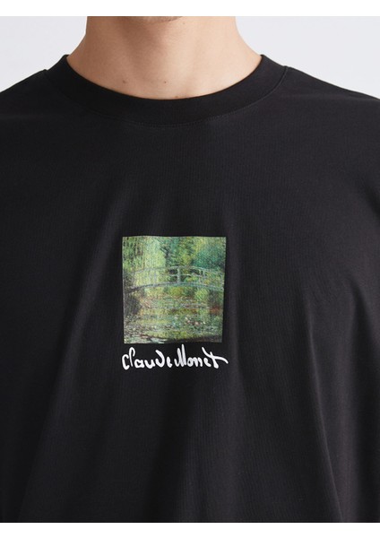 Yeni Sezon Bisiklet Yaka Nostaljik Maymun Baskılı Penye Erkek Tişört modelleri