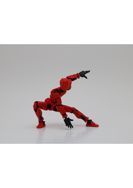 Lucky 13 Titan 13 Dummy Hareketli Figür Farklı Renklerde 14 cm Hareketli Eklem Dummy Hareketli Figür 3D Baskı Asker figür mannequin 14cm ,11 çift farklı el işaretleri ve mini sandık fiyatları