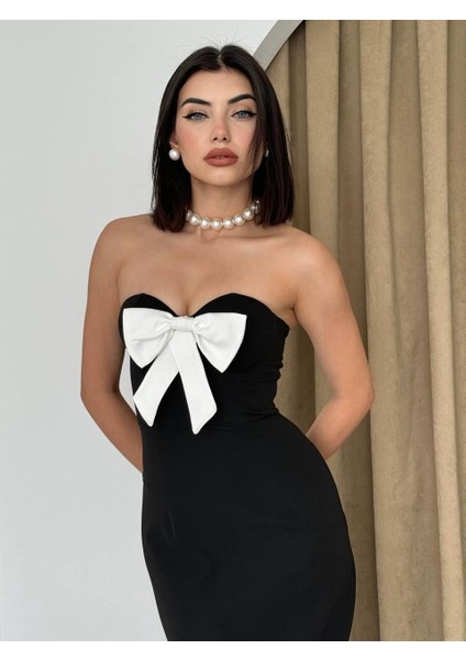 Harvoy Straplez Elbise