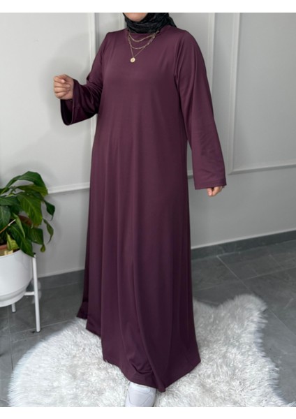 Butik Oyhso Kumaş Abaya Kol Büyük Beden Uyumlu Günlük Elbise fırsatları