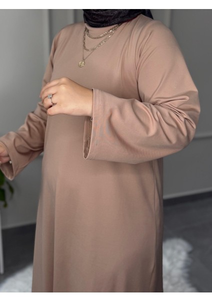 Butik Oyhso Kumaş Abaya Kol Büyük Beden Uyumlu Günlük Elbise indirimleri