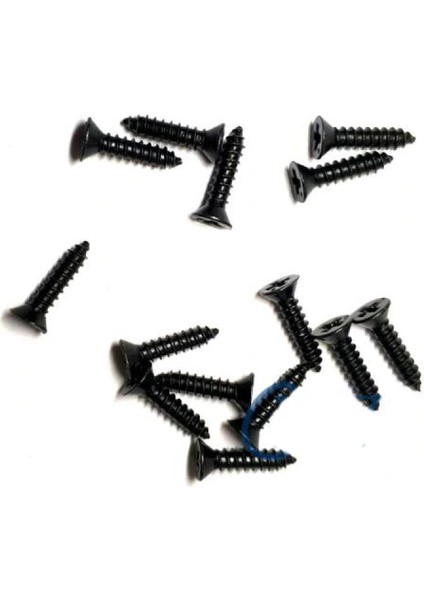 Klips, Menteşe, Ayak, Ağaç, Sunta Vidası 2,2x9,5mm - Siyah 1000 Adet