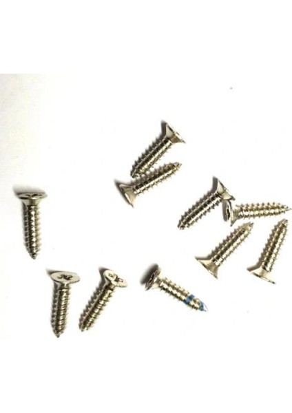 Klips, Menteşe, Ayak, Ağaç, Sunta Vidası 2,2x9,5mm - Nikel 1000 Adet