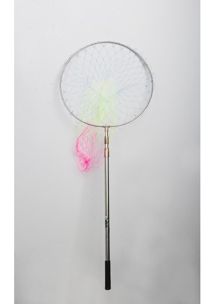 Paslanmaz Çelik Krom Geniş Göz Misina 50CM.ÇAP,190CM Sap,lüks Kepçe fiyatları