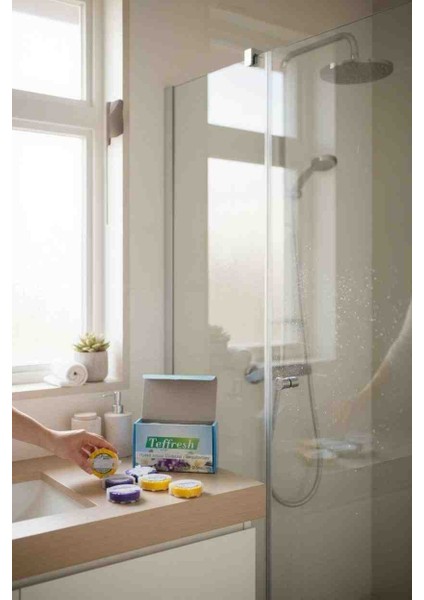 Askılı Wc Koku Giderici 50 gr 12 Ad Teffresh Karma Renkler fiyatları