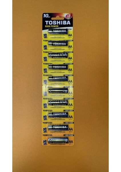 Toshıba Kalem Pil Aa 10 Lu Kart Askılı