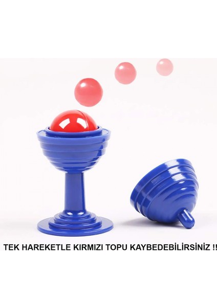 Sihirli Mavi Renk Kupa Oyunu Top Kaybeden Gizeemli Kupa (4887)