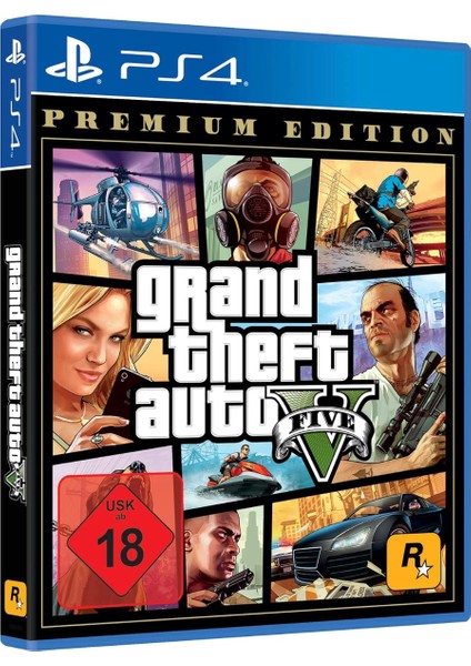 Gta 5 Premium Edition Ps4 Oyun