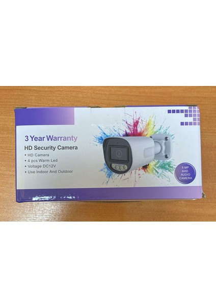 Ztech ZR-2050 5mp Ahd Fullcolor Sesli 2.8mm Bullet Dış Mekan Kamera modelleri