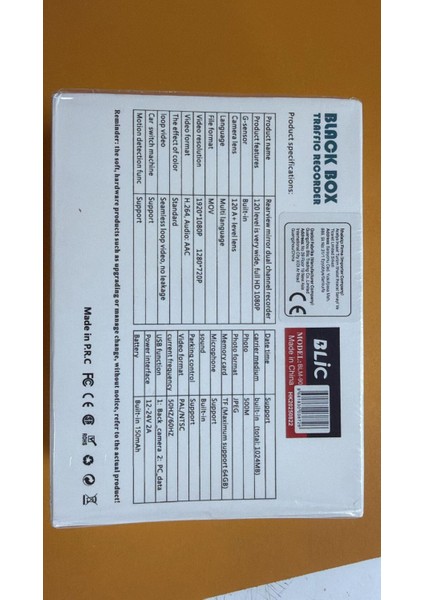 Blm-90 Araç Kamerası 3'' Ekran + Ses + Fullhd + Üç Kamera fiyatları