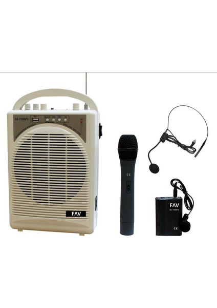 SE-728-BT-USB Tek Kanal 1 El 1 Yaka+Kafa Seçeneği 50 Watt Şarjlı Seyyar Anfi modelleri