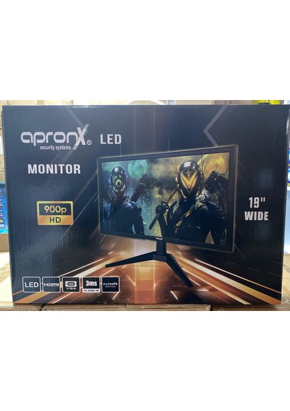 APX-NW19 19'' HDMI + VGA LED Monitör