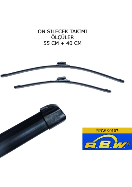 Dacia Dokker (2016-2021) Ön Silecek Süpürgesi 550MM + 400MM modelleri