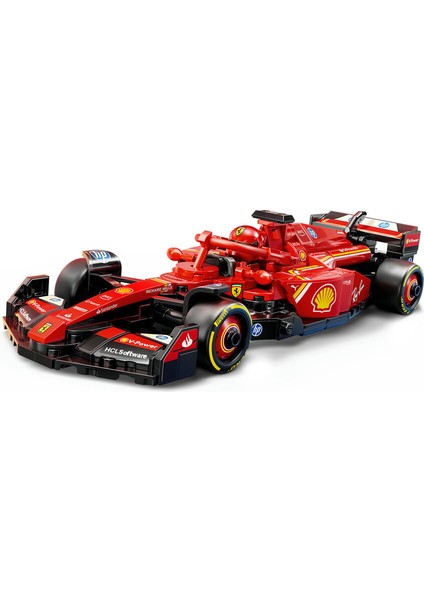 ® Speed Champions Ferrari F1® Yarış Arabası 77242 + Brix Frames Sergileme Çerçevesi modelleri