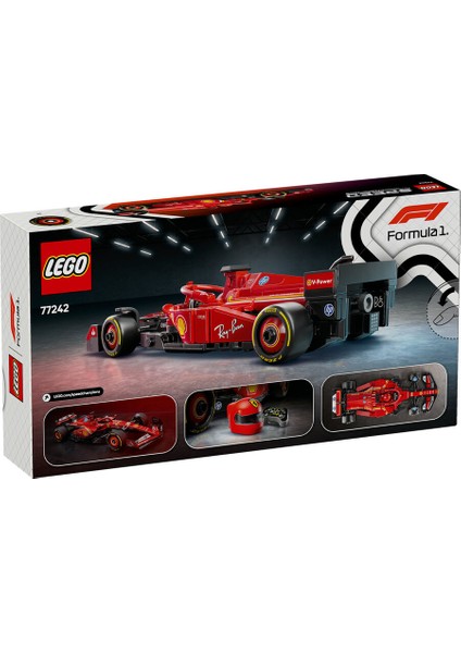 ® Speed Champions Ferrari F1® Yarış Arabası 77242 + Brix Frames Sergileme Çerçevesi