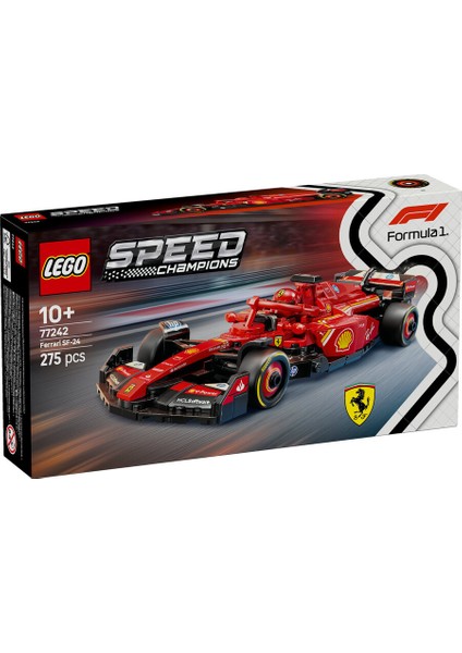 ® Speed Champions Ferrari F1® Yarış Arabası 77242 + Brix Frames Sergileme Çerçevesi
