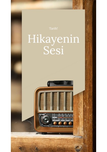 Dx-66 Nostaljik Fm Radyo & Bluetooth Hoparlör - Şarjlı, Usb/sd Destekli, Kahverengi Retro Radyo (Videolu Ürün)