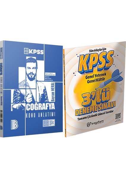 2026 Kpss Coğrafya Konu Anlatımı - 3 Deneme