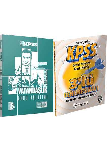 2026 Kpss Vatandaşlık Konu Anlatımı - 3 Deneme
