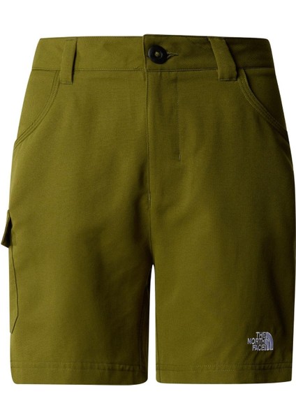 Kadın Horizon Şort EU Yağ Yeşili