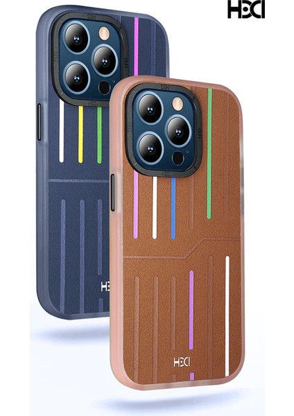 iPhone 15 Pro Kılıf HBC-221 Roma Kapak - Kahverengi modelleri