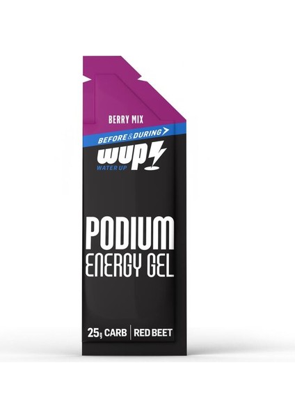 Wup Podium Berry Mix Aromalı Enerji Jeli