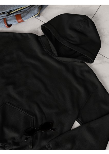 Japon Sanatı Temalı Unisex Kapşonlu Sweatshirt – Minimalist ve Şık fiyatları