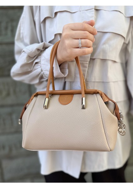 Nçs Kadın Yumuşak Deri Dokulu Şık ve Kullanışlı Kadın El &omuz Çantası (24X17CM) fırsatları