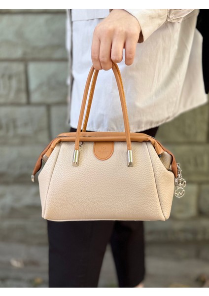 Nçs Kadın Yumuşak Deri Dokulu Şık ve Kullanışlı Kadın El &omuz Çantası (24X17CM) indirimleri