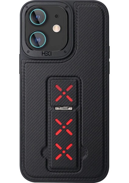 iPhone 11 HBC-248 Lima Standlı Kapak - Siyah