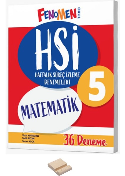 Fenomen 5. Sınıf Matematik Süreç Izleme Denemesi ve Telefon Standı