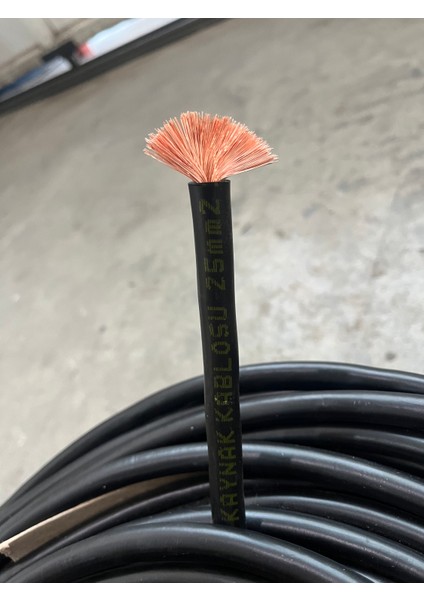 10 Metre 25 mm Kaynak Kablosu