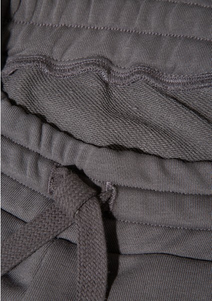 Geniş Paça Gri Basic Eşofman Altı 1011057-70096