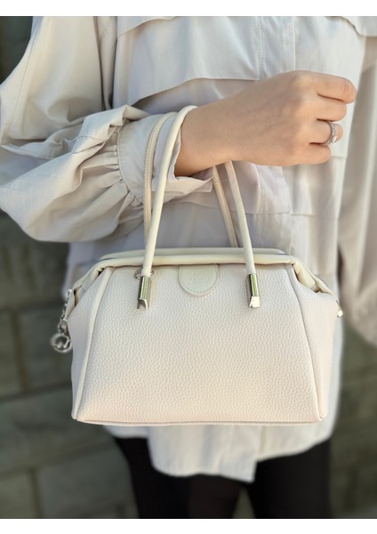 Nçs Kadın Yumuşak Deri Dokulu Şık ve Kullanışlı Kadın El &omuz Çantası (24X17CM) modelleri