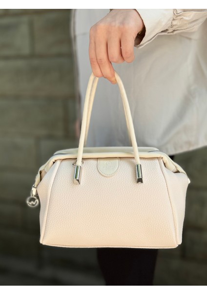 Nçs Kadın Yumuşak Deri Dokulu Şık ve Kullanışlı Kadın El &omuz Çantası (24X17CM) fırsatları