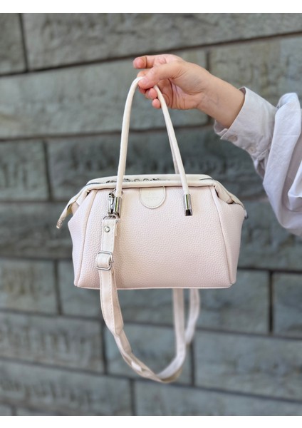 Nçs Kadın Yumuşak Deri Dokulu Şık ve Kullanışlı Kadın El &omuz Çantası (24X17CM)