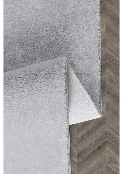 Açık Gri Peluş Yolluk, Yumuşacık, Yıkanabilir, Kaymaz Taban, Koridor Halısı indirimleri